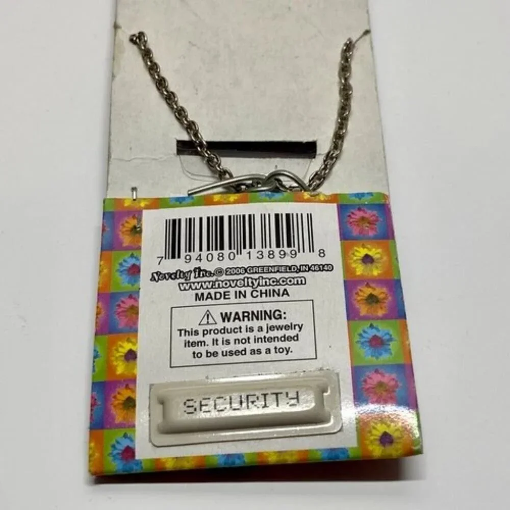 Novelty Inc.‎ Love Notes Necklace Happy Mother's Day Mom Grandma Siver Tone NWT